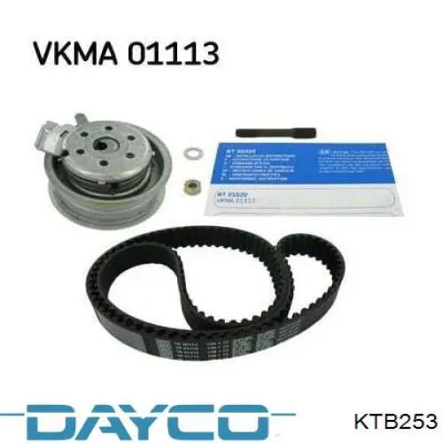 ГРМ ремни, комплект Dayco KTB253 цена, от 39.84 USD