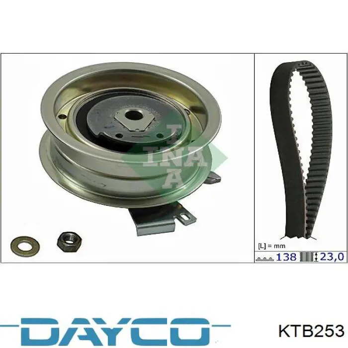 Купить KTB253 Dayco Комплект ГРМ