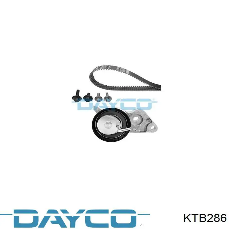 Ремень ГРМ, комплект Dayco KTB286