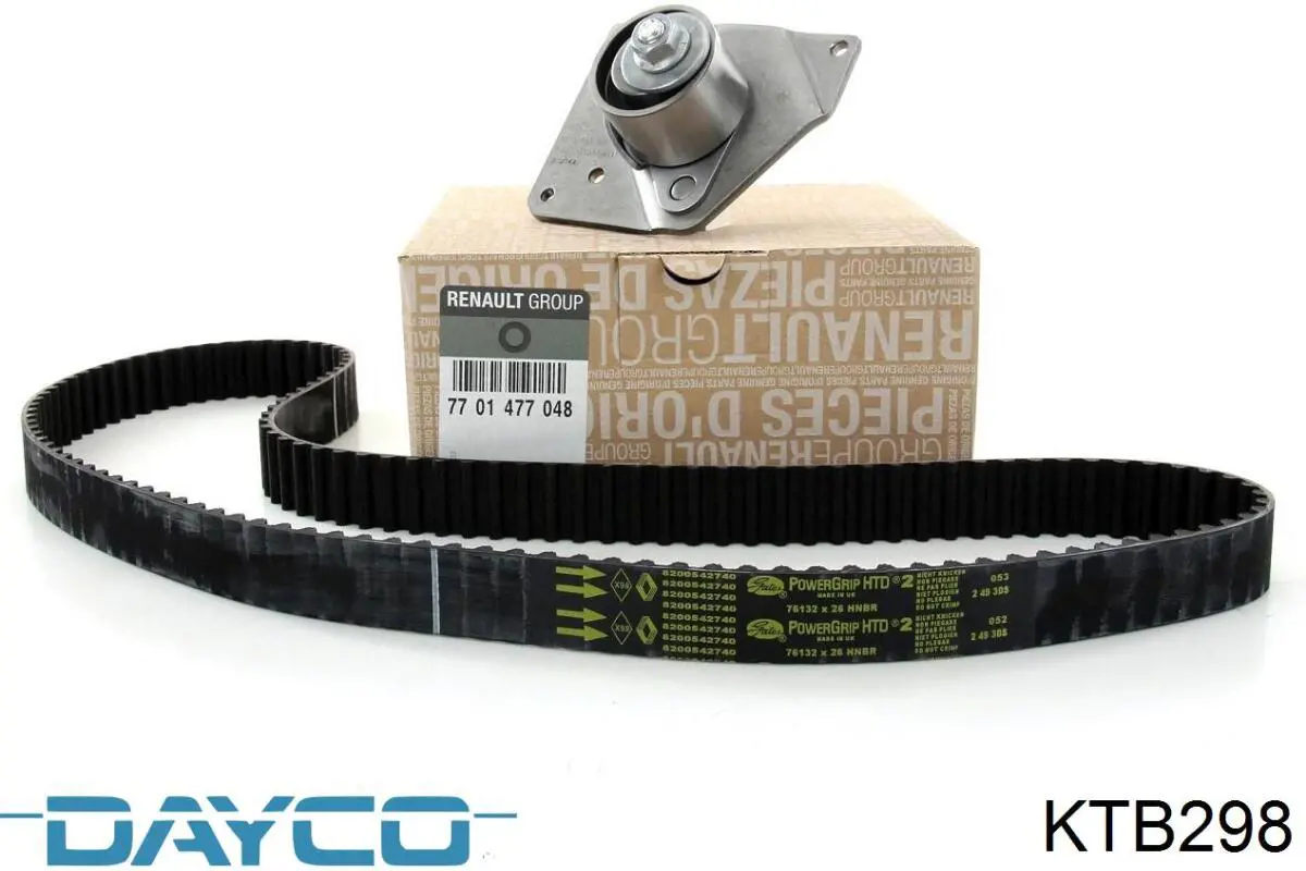 KTB298 Dayco Комплект ремня ГРМ