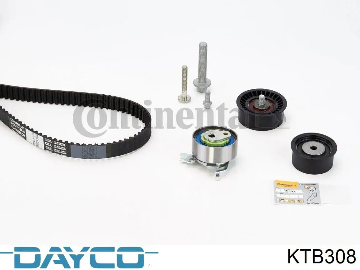 ГРМ ремни, комплект Dayco KTB308 цена, от 58.94 USD