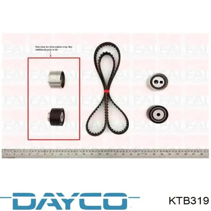 Комплект ГРМ KTB319 Dayco