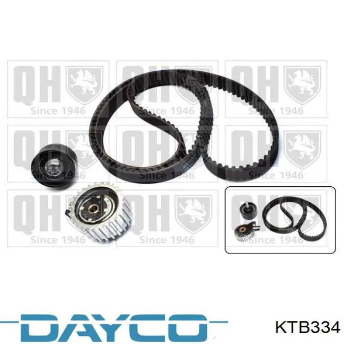 Купить KTB334 Dayco Комплект ГРМ