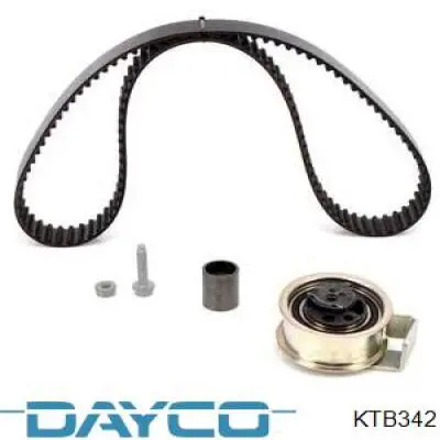 Ремень ГРМ, комплект Dayco KTB342