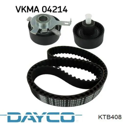 ГРМ ремни, комплект Dayco KTB408 цена, от 57.46 USD
