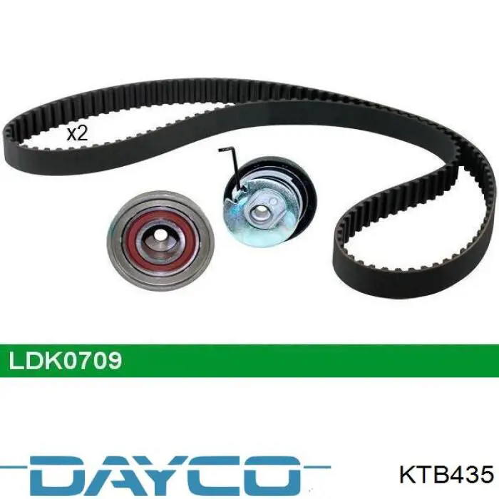KTB435 Dayco ремень грм, комплект