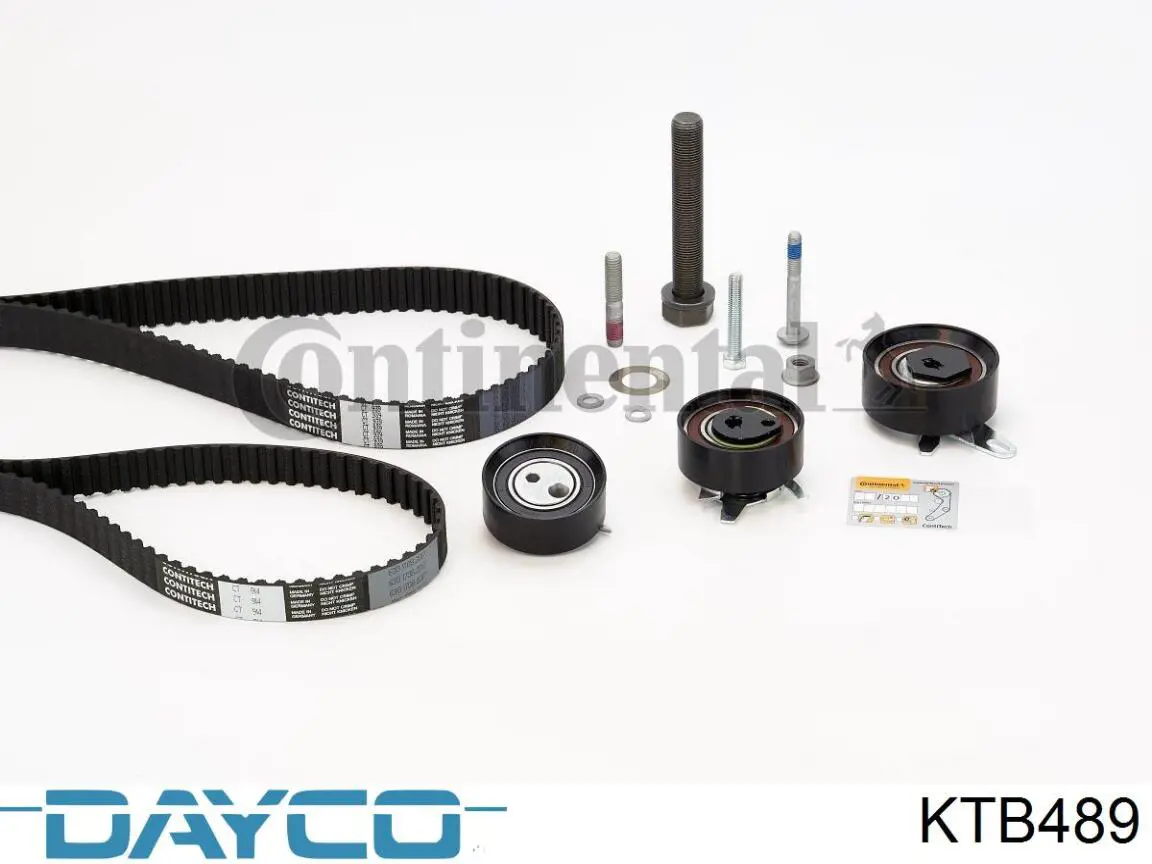 ГРМ ремни, комплект Dayco KTB489 цена, от 127.51 USD