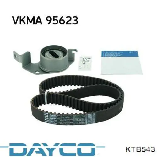 ГРМ ремни, комплект Dayco KTB543 цена, от 37.41 USD
