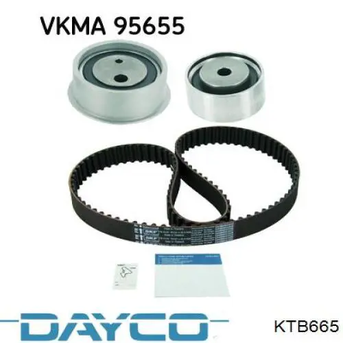 Купить KTB665 Dayco Комплект ГРМ