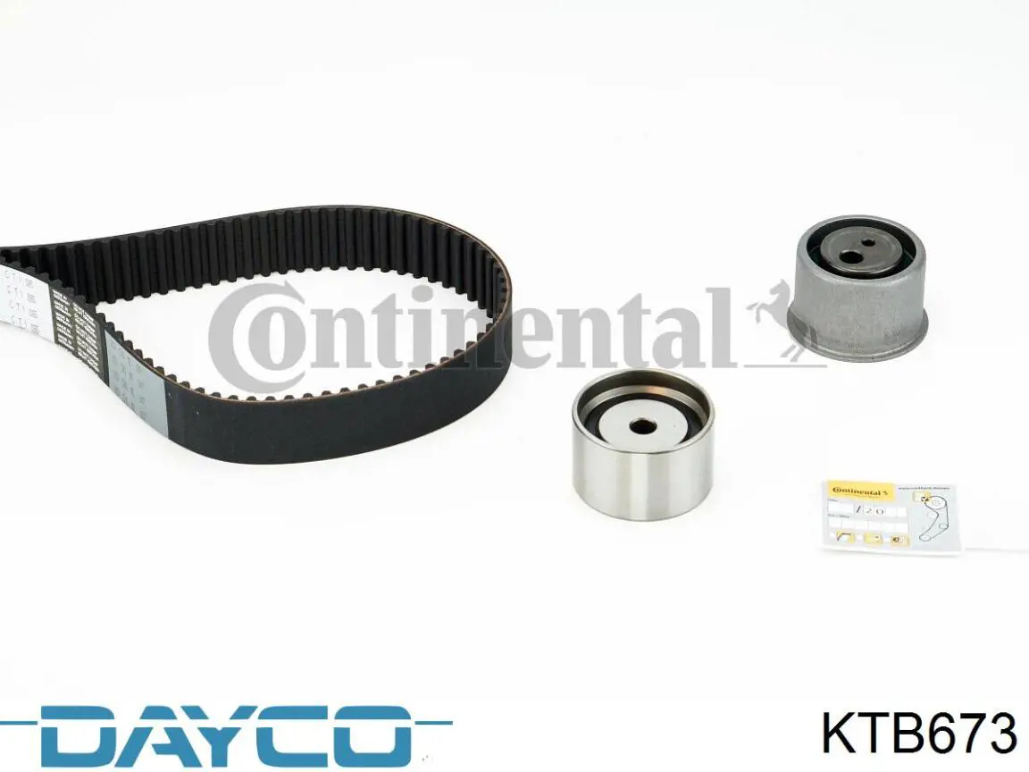 ГРМ ремни, комплект Dayco KTB673 цена, от 57.62 USD