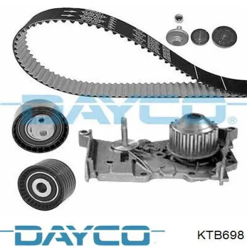 Купить KTB698 Dayco Комплект ГРМ