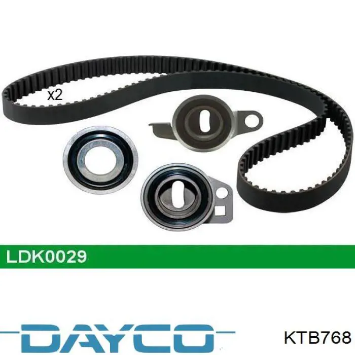 Комплект ГРМ KTB768 Dayco