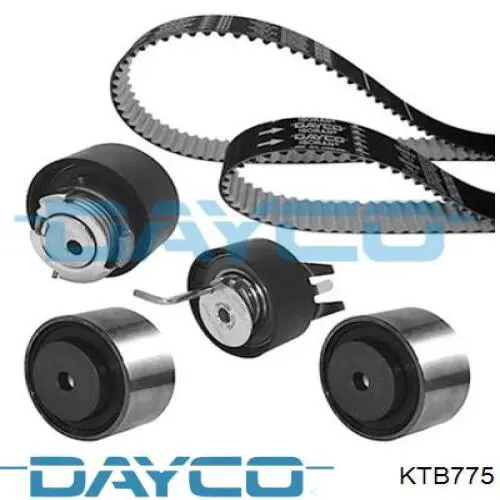 KTB775 Dayco correia do mecanismo de distribuição de gás, kit