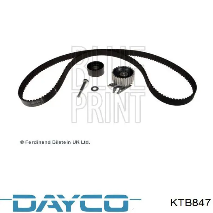ГРМ ремни, комплект Dayco KTB847 цена, от 72.43 USD