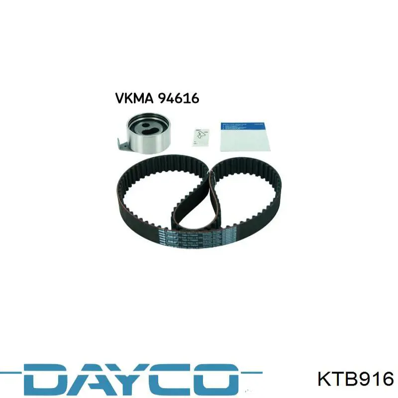 ГРМ ремни, комплект Dayco KTB916 цена, от 258.18 USD
