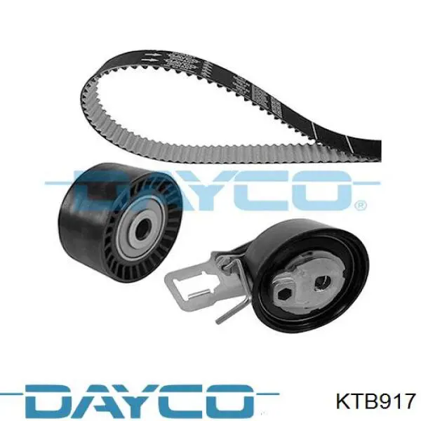 Ремень ГРМ, комплект Dayco KTB917