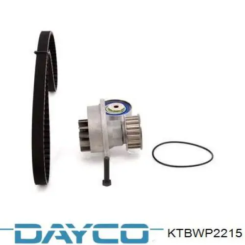 Ремень ГРМ, комплект Dayco KTBWP2215
