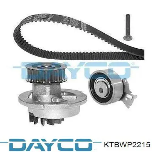 ГРМ ремни, комплект Dayco KTBWP2215 цена, от 65.07 USD