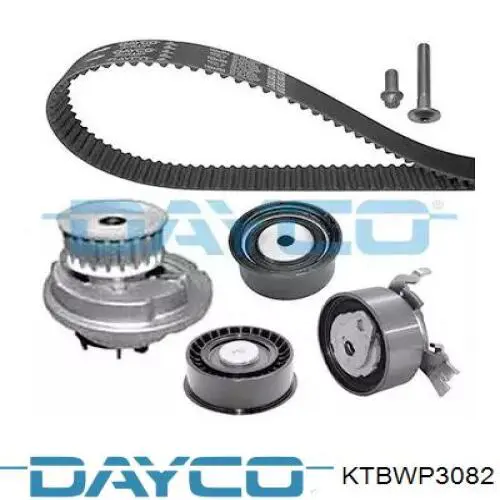 KD132 Dolz Комплект ремня ГРМ
