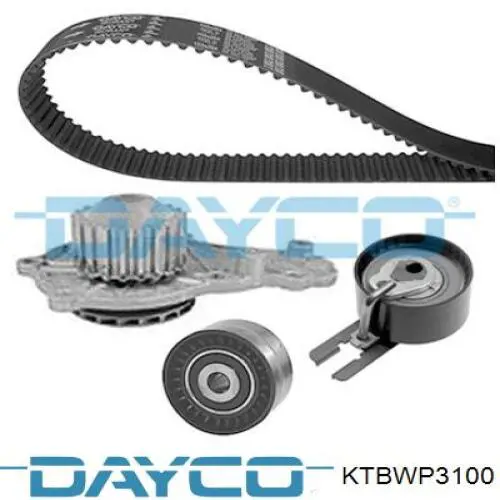 ГРМ ремни, комплект Dayco KTBWP3100 цена, от 91.53 USD