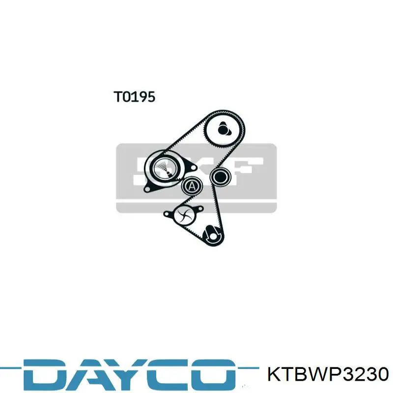 Комплект ГРМ 9513167J10 Suzuki
