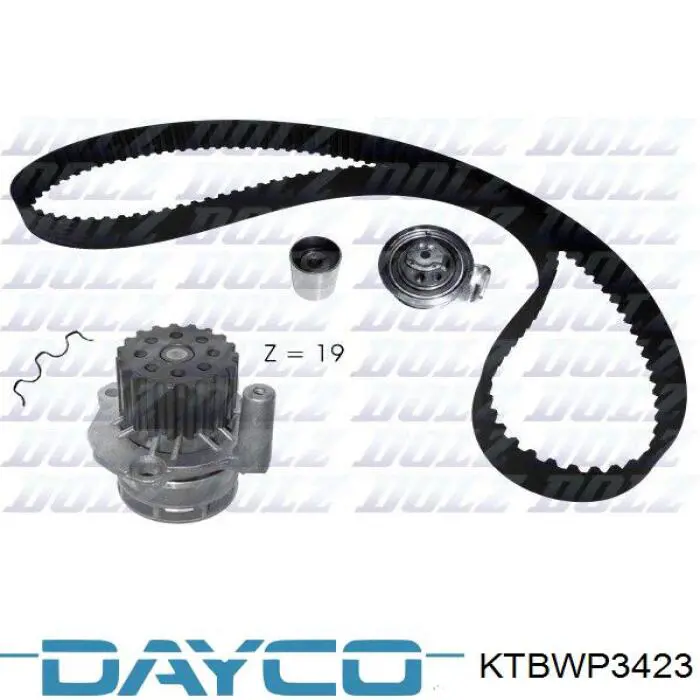 Комплект ГРМ KTBWP3423 Dayco
