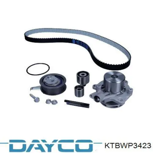 Ремень ГРМ, комплект Dayco KTBWP3423