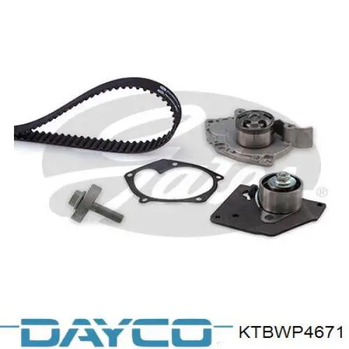 ГРМ ремни, комплект Dayco KTBWP4671 цена, от 108.27 USD