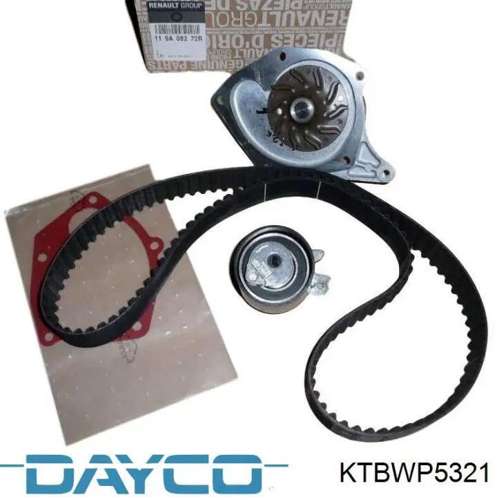 Купить KTBWP5321 Dayco Комплект ГРМ