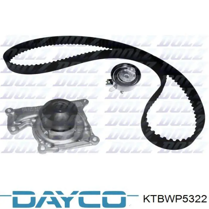 Купить KTBWP5322 Dayco Комплект ГРМ
