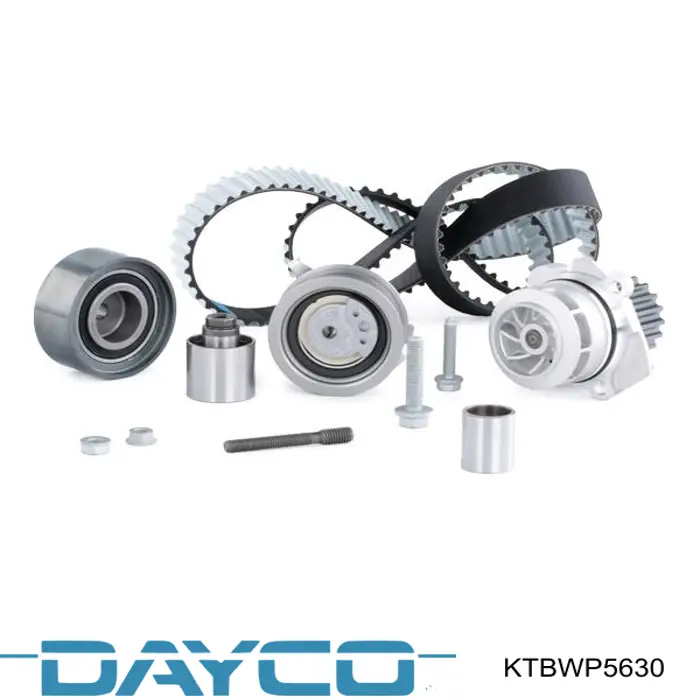 Ремень ГРМ, комплект Dayco KTBWP5630