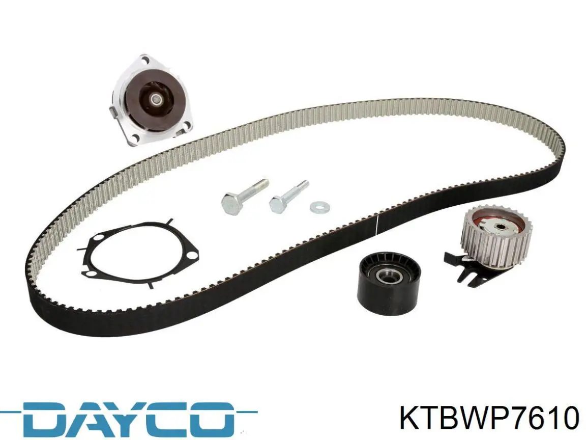 Kit correa de distribución KTBWP7610 Dayco