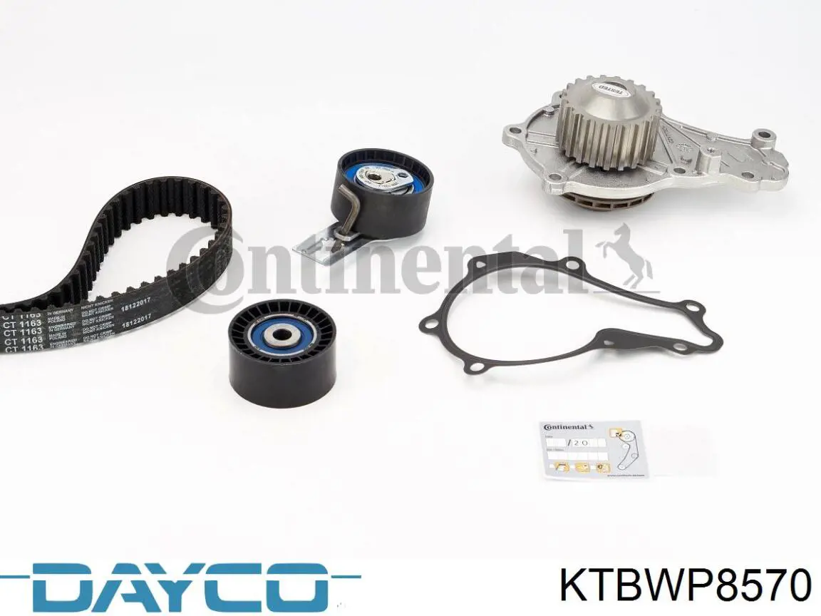 Купить KTBWP8570 Dayco Комплект ГРМ