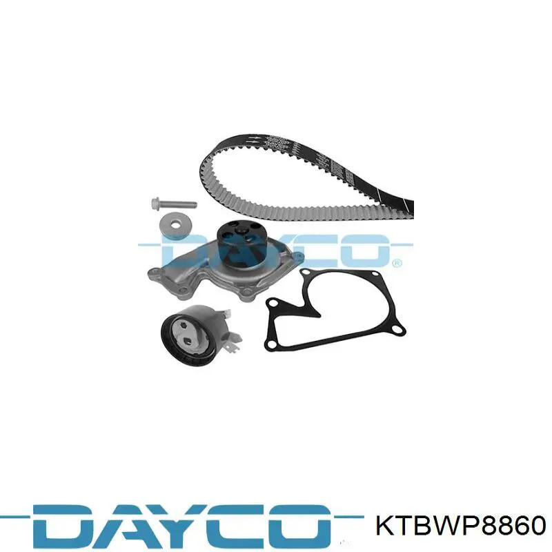 ГРМ ремни, комплект Dayco KTBWP8860 цена, от 122.77 USD