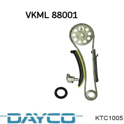 Комплект цепи ГРМ KTC1005 Dayco