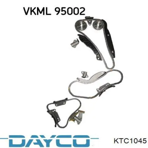 Комплект цепи ГРМ KTC1045 Dayco