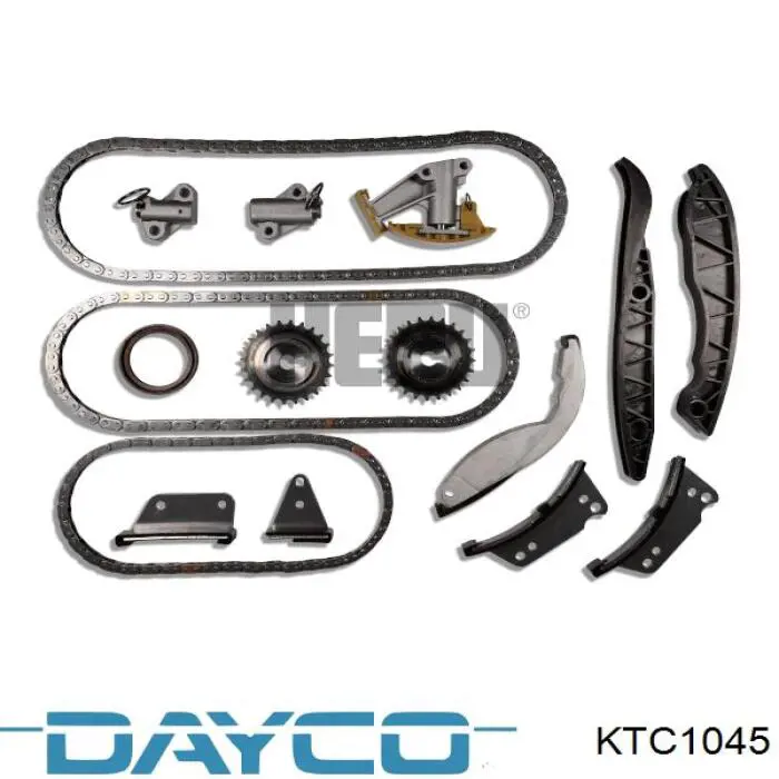 Цепь ГРМ, комплект Dayco KTC1045