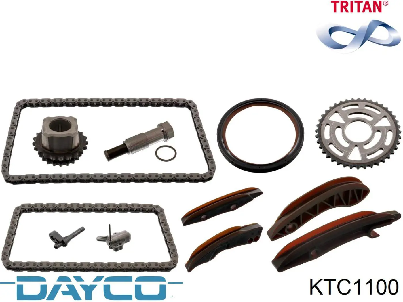 Купить KTC1100 Dayco Набор цепи грм