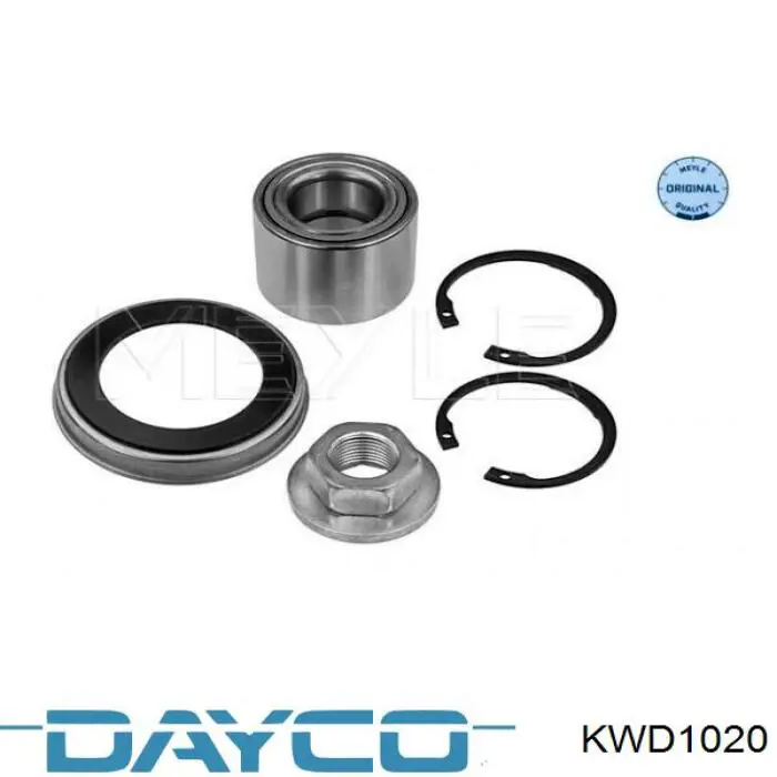 Подшипники задней ступицы Dayco KWD1020 цена, от 16.48 USD