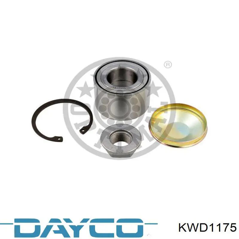 Задний тормозной диск Dayco KWD1175 цена, от 41.95 USD