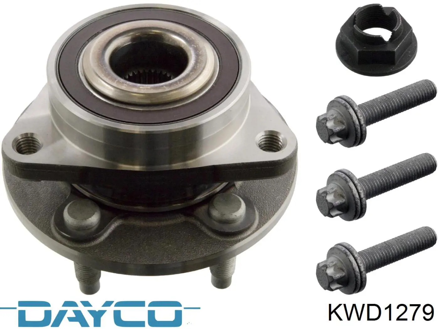 Купить KWD1279 Dayco Ступица переднего колеса