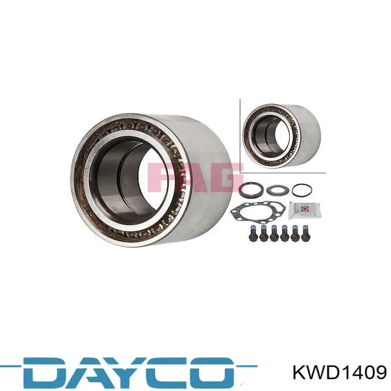 KWD1409 Dayco подшипник ступицы передней