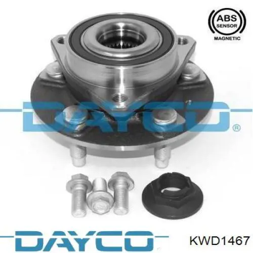 Ступица задняя KWD1467 Dayco