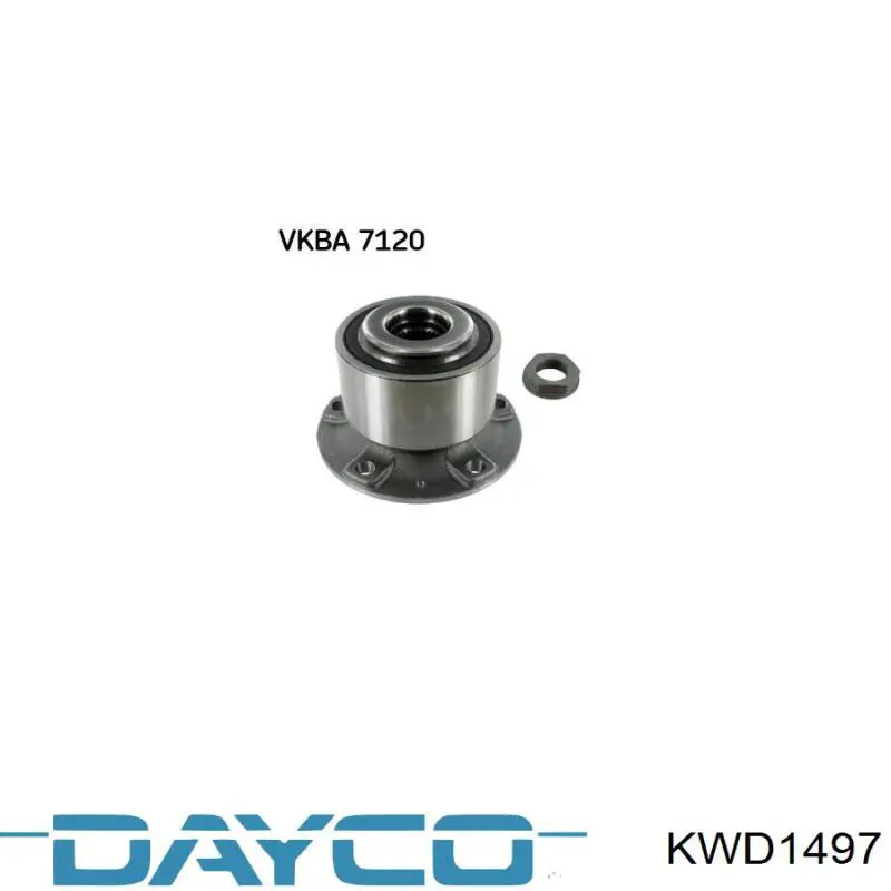 KWD1497 Dayco cubo traseiro