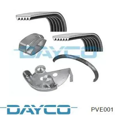 PVE001 Dayco ремень агрегатов приводной, комплект