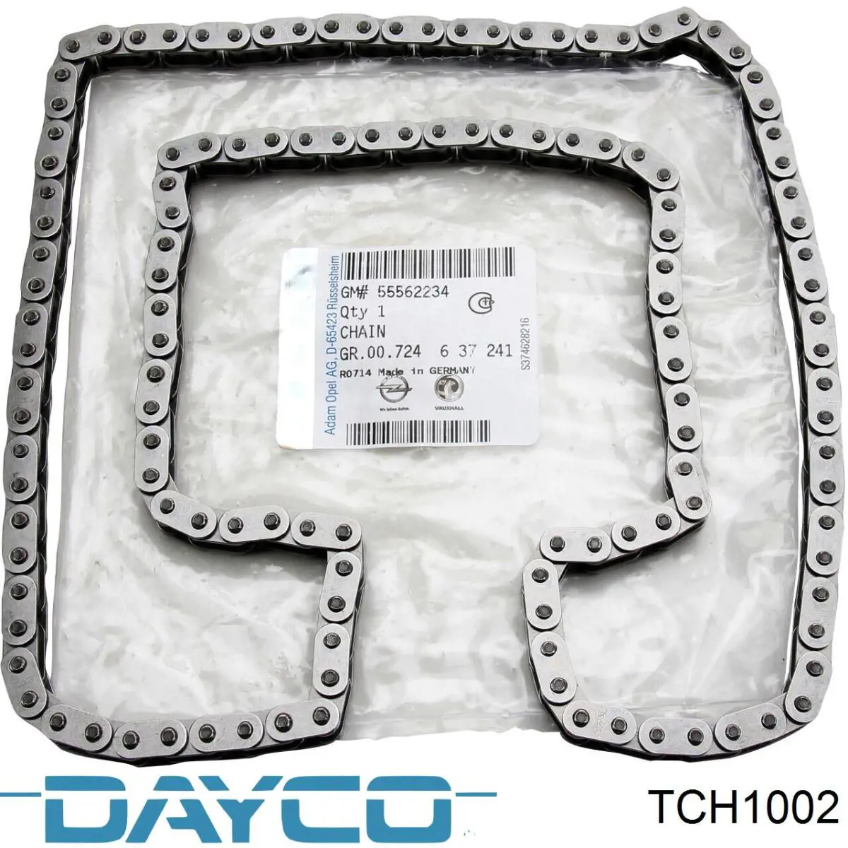 Цепь распредвала Dayco TCH1002
