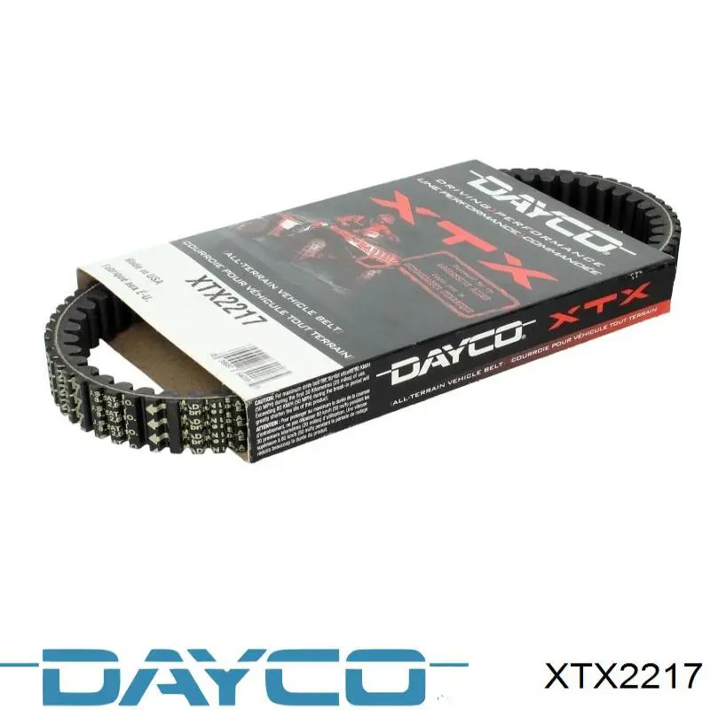 XTX2217 Dayco ремень вариатора