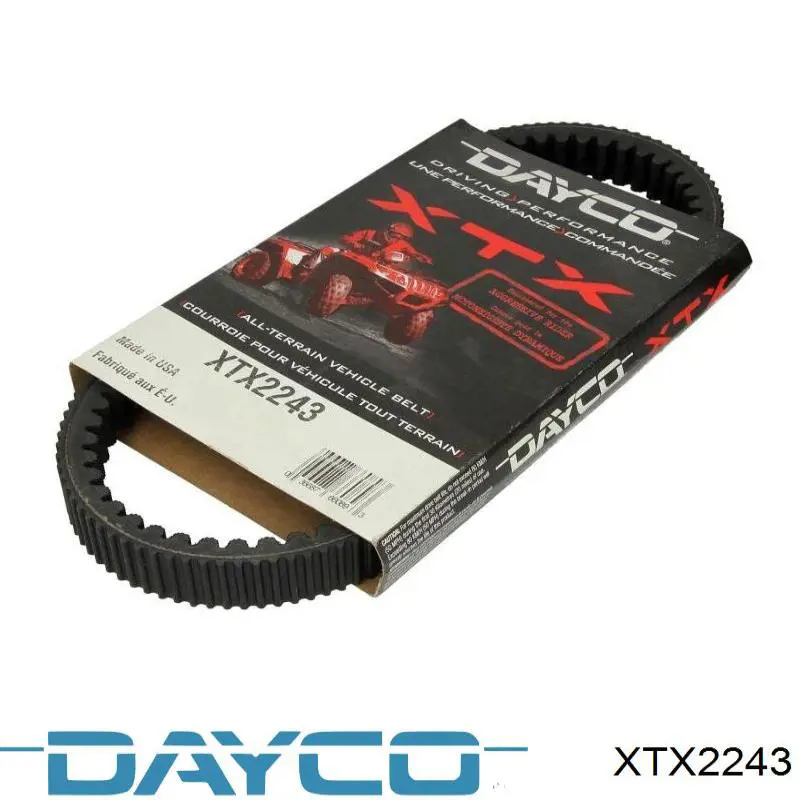 Ремень вариатора Dayco XTX2243