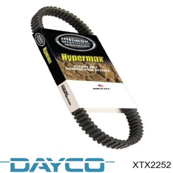 Ремень вариатора Dayco XTX2252 цена, от 82.34 USD