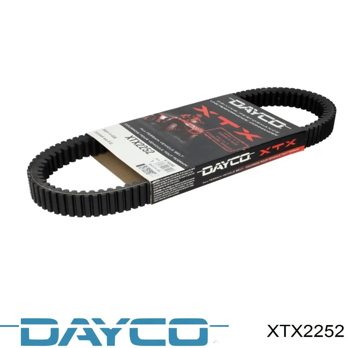 XTX2252 Dayco ремень вариатора